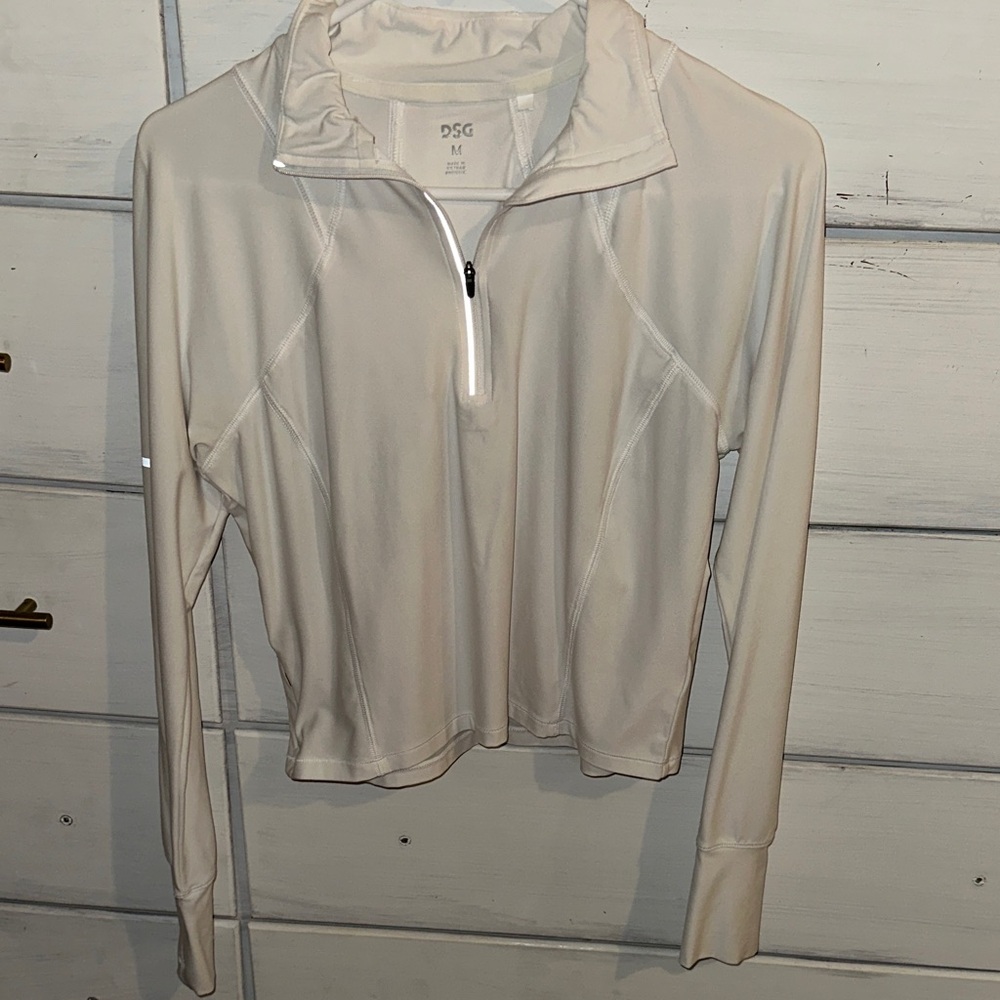 DSG Women's Cream Zip-Up Hoodie